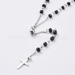 Collane con ciondolo in acciaio inossidabile 304&nbsp;NJEW-JN02577-01