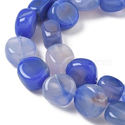 Chapelets de perles d'agate naturelle&nbsp;G-H295-D01-13
