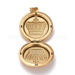 Medaillonanhänger aus Edelstahl 304&nbsp;STAS-K197-13G