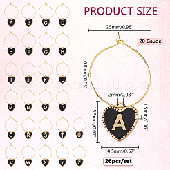 DIY-Weinglas-Anhänger-Sets&nbsp;DIY-PH0023-60A