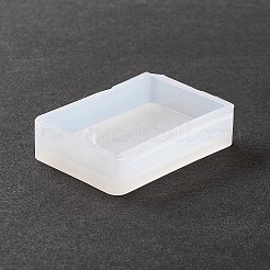 Moules en silicone pendentif rectangle&nbsp;X-DIY-K047-02