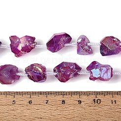 Perles d'améthyste naturelle brute&nbsp;G-Q610-05D
