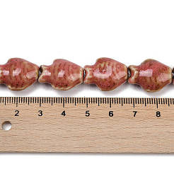 Handgemachte Porzellan Perlen Stränge&nbsp;PORC-P030-01A-06