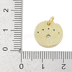 Pendentifs de placage en laiton&nbsp;KK-Q028-16G