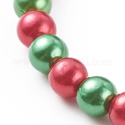 Weihnachtsthema Stretch Charm Armbänder für Kinder&nbsp;BJEW-JB06170