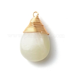 Nouveaux pendentifs en jade naturel&nbsp;PALLOY-JF00780