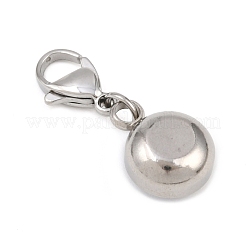 Colgantes decorativos con dijes de piedra mixta natural&nbsp;HJEW-JM04211-01