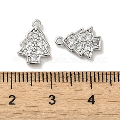 Pendentifs avec zircon cubiques à micro-pavés en laiton&nbsp;KK-H455-31P