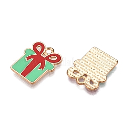 Navidad aleación tema colgantes de esmalte&nbsp;ENAM-T020-33B