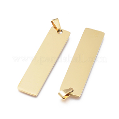 Placcatura ionica (ip) ciondoli in acciaio inossidabile 304&nbsp;STAS-F241-01B-G