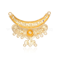 Tons d'or liens émail d'alliage de lustre&nbsp;ENAM-J261-03G