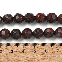 Natur Brekzien Jaspis Perlen Stränge&nbsp;GG-CBA12F1-A03-10MM