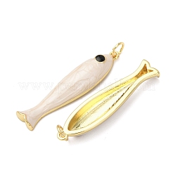 Pendentifs en laiton&nbsp;X-KK-D019-29C-03G