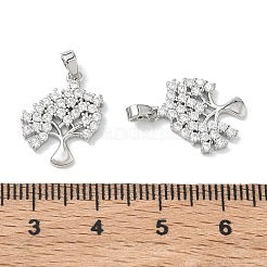 Anhänger aus klarem Zirkonia aus Messing&nbsp;XGRQ3K587-559P