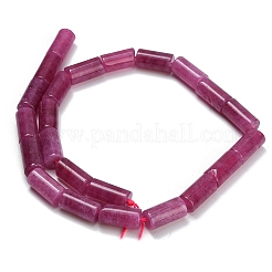 Gefärbte natürliche malaysia jade perlen stränge&nbsp;G-C285-B01-01G