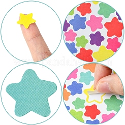 4 Beutel DIY-Papierbildaufkleber mit Sternmuster&nbsp;AJEW-FS0001-16