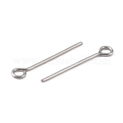 Anlaufgeschützter Ösenstift aus Edelstahl 304&nbsp;STAS-R045-20mm