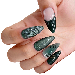 1 sachet de faux ongles à coller en plastique ABS&nbsp;MRMJ-CP0001-60