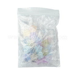 30 pièce de perles de verre peintes à la cuisson&nbsp;GLAA-FS0001-97H