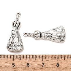 Tibetischer stil Aluminium Anhänger & Charms&nbsp;FIND-C094-04AS