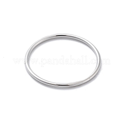 925 anelli a fascia semplice in argento sterling per donna&nbsp;RJEW-S006-03S