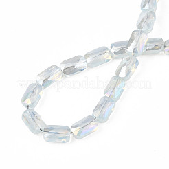 Abalorios de vidrio electroplate hebras&nbsp;EGLA-N002-25-E03