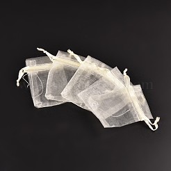 Bolsas de regalo de organza con cordón&nbsp;LS-OP-E002-1
