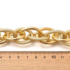 Gliederarmbänder aus Legierung im Punk- und Hip-Hop-Stil mit Roloketten für Frauen und Männer&nbsp;LS-BJEW-K270-01G