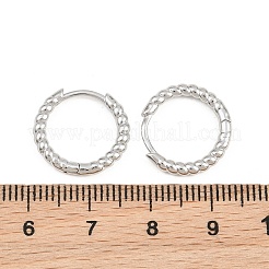Laiton Huggie boucles d'oreilles&nbsp;KK-CBA8324-18B-P