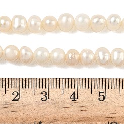 Natürliche kultivierte Süßwasserperlenperlenstränge&nbsp;PEAR-RM241213-2