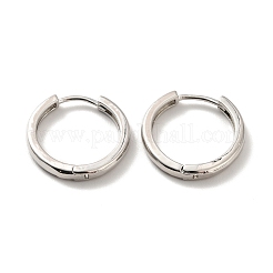 Orecchini a cerchio in ottone placcato cremagliera&nbsp;EJEW-K093-01D