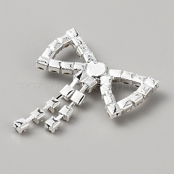 Decoración de zapatos de rhinestone de latón&nbsp;KK-WH0056-68
