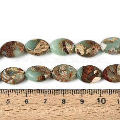 Fili di perline sintetici aqua jasper&nbsp;G-S366-015B-01