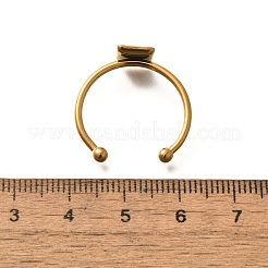 Componentes de anillo de puño abierto de acero inoxidable 304&nbsp;STAS-M057-01H-G