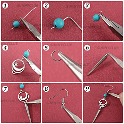 DIY-Ohrring-Herstellungsset&nbsp;DIY-SC0023-98