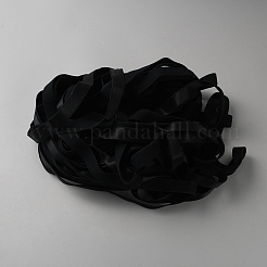Corde elastiche piatte in poliestere&nbsp;SRIB-WH0011-166B-01