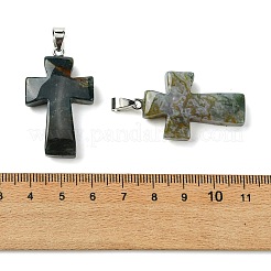 Naturali muschio pendenti agata&nbsp;GG-K002-11C