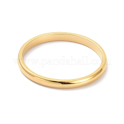 Bague dôme uni poli 2mm pour fille femme&nbsp;LS-RJEW-C012-05B-G