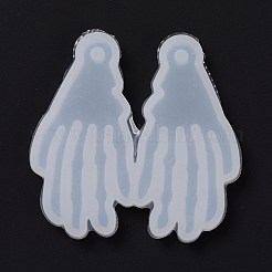Stampi per statue in silicone con ciondoli a mano scheletro fai da te&nbsp;DIY-D060-14