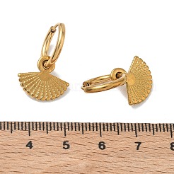 Pendientes colgantes de aro de acero inoxidable 304&nbsp;SA-CBA5A9C-03G