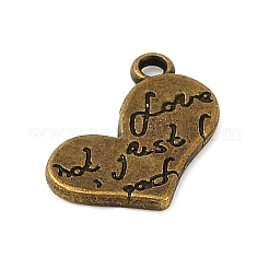 Pendentifs en alliage de style tibétain&nbsp;TIBEP-R197-AB-FF