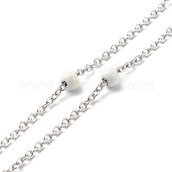 Colliers à chaîne en acier inoxydable 304&nbsp;NJEW-JN03629-02