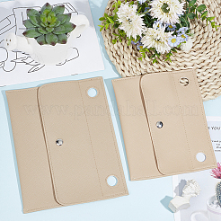 2 Stück 2 Stile PU-Kunstleder-Taschen-Organizer-Einsätze&nbsp;DIY-WR0002-87B