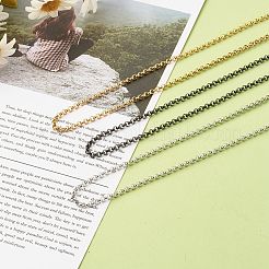 Set di collane con catena rolo in acciaio inossidabile 304&nbsp;NJEW-JN03569