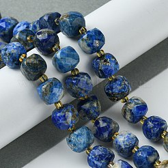 Natürlicher Lapislazuli Perlenstränge&nbsp;G-Q010-A03-01