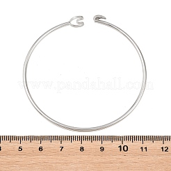 304 Edelstahlarmreifen für Damen&nbsp;BJEW-N040-01A-P