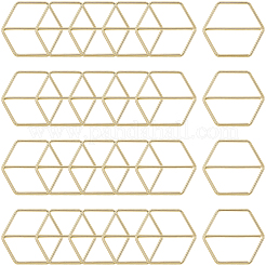 60 pieza de clips de papel de hierro&nbsp;AJEW-CP0009-30A