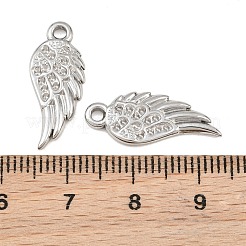 Colgante de acero inoxidable 304 con engastes de rhinestone&nbsp;SA-CBA1839-07P