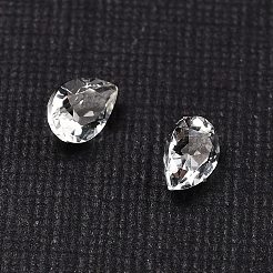 Facettierte natürliche weiße Topas-Cabochons&nbsp;LS-G-I295-05C-15A-10