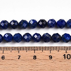 Filo di Perle lapis lazuli naturali &nbsp;G-S345-6mm-24